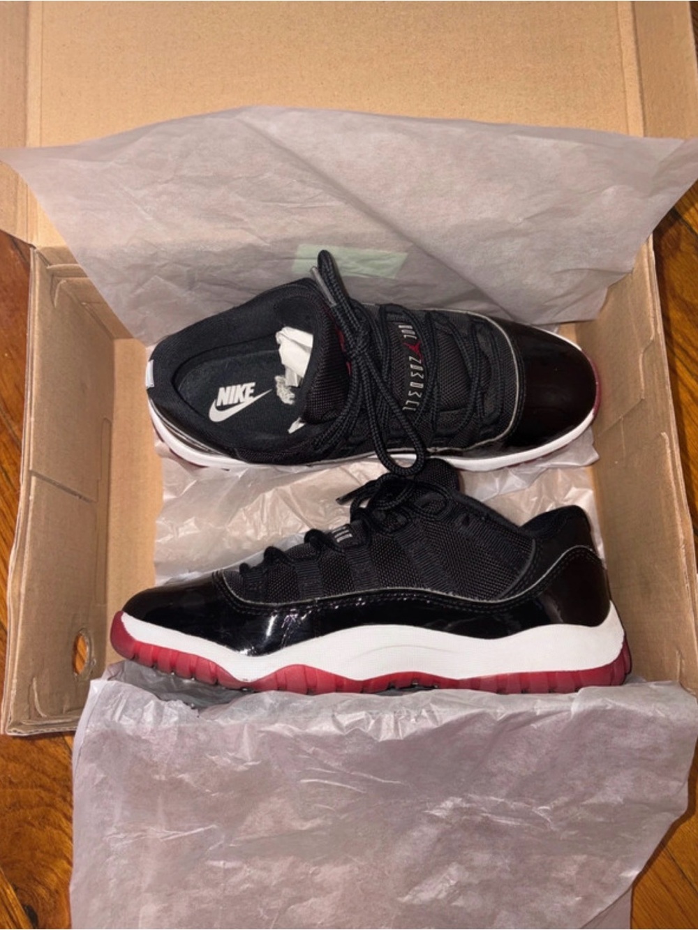 Bred 11’s 2.5Y Jordans